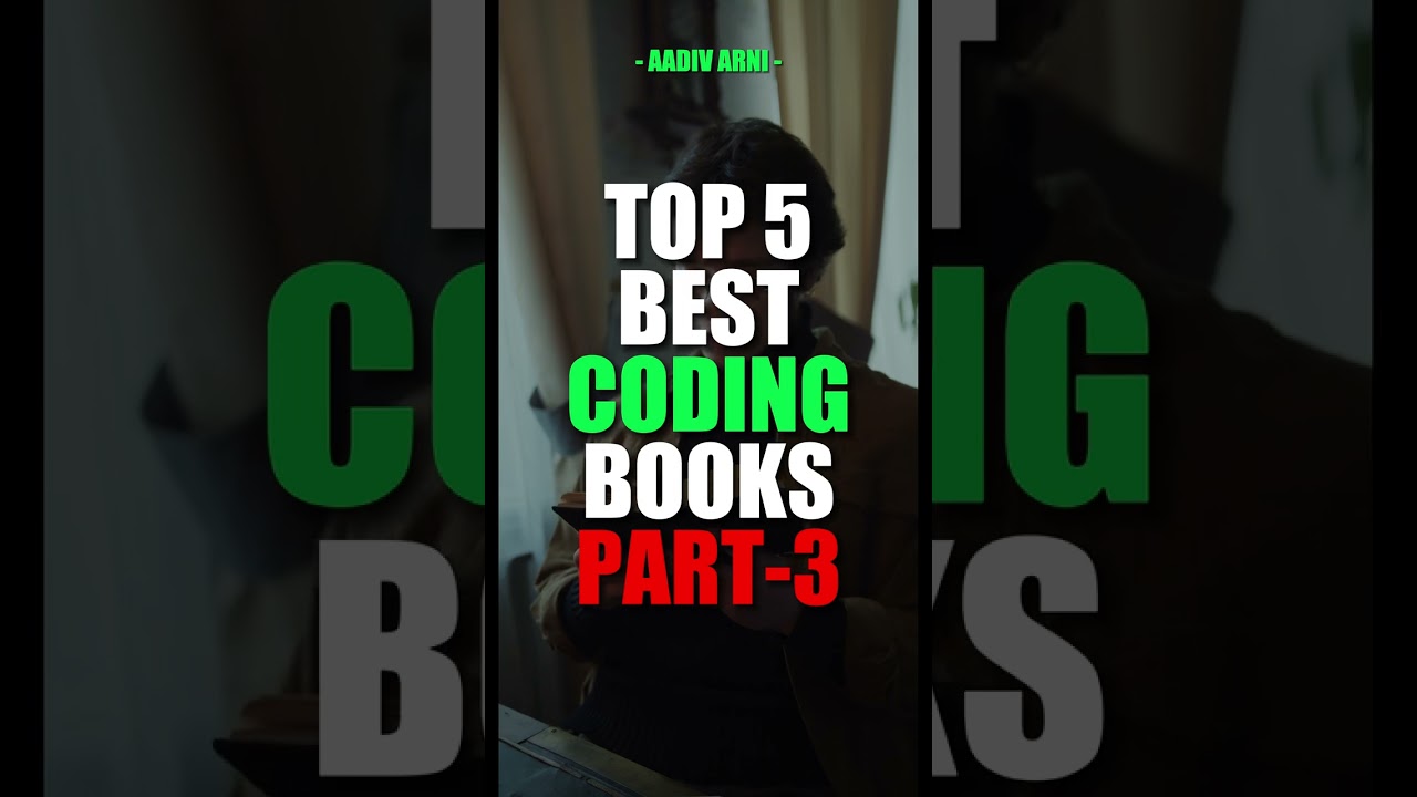 TOP 5 Top 5 Must-Read Coding Books for Beginners and Pros 📚