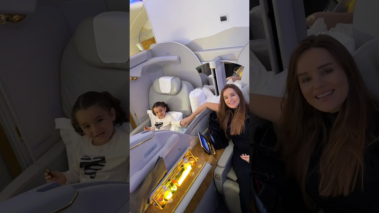 Experience My Daughter’s First Emirates First Class Flight ✈️