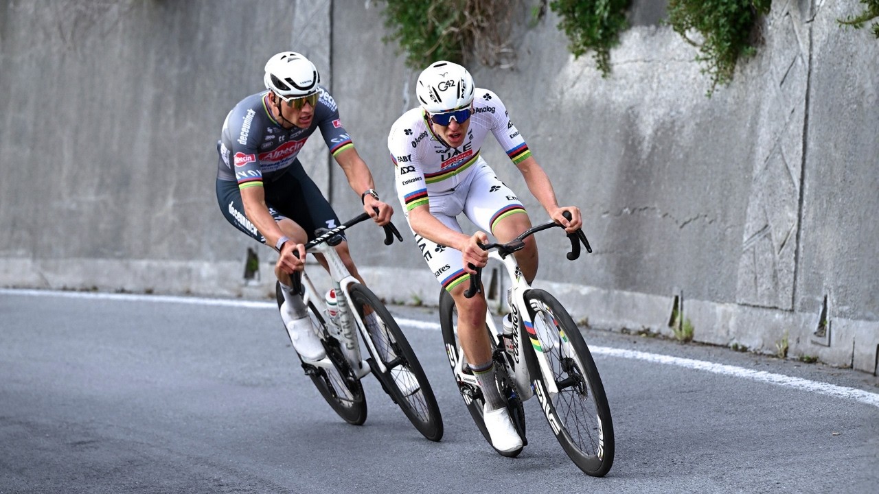 BEST CYCLING BATTLES | Compilation 2025 | Tadej Pogačar vs Mathieu van der Poel vs Wout Van Aert