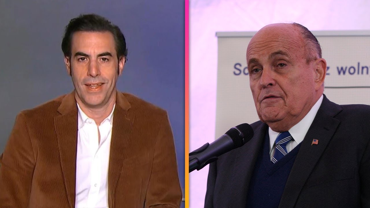 Sacha Baron Cohen Reacts to Giuliani’s Borat Scene 🎬