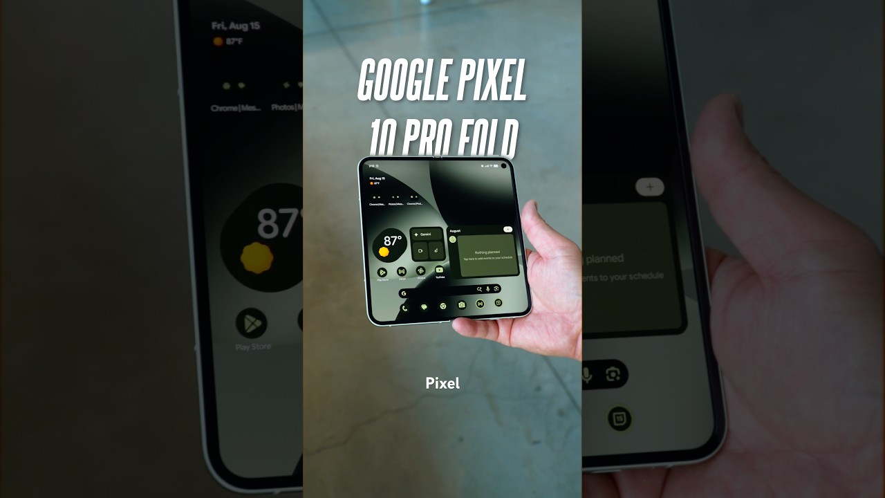 Google Pixel 10 Pro Fold Hands-On: Is It Better? 🤔