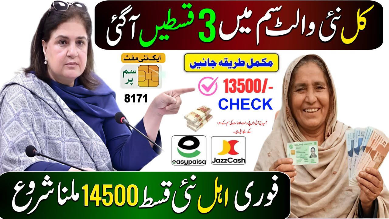 Bisp Payment Check By Cnic | Benazir Income Support | 8171 New Update 2025 | Ehsaas Program | 8171