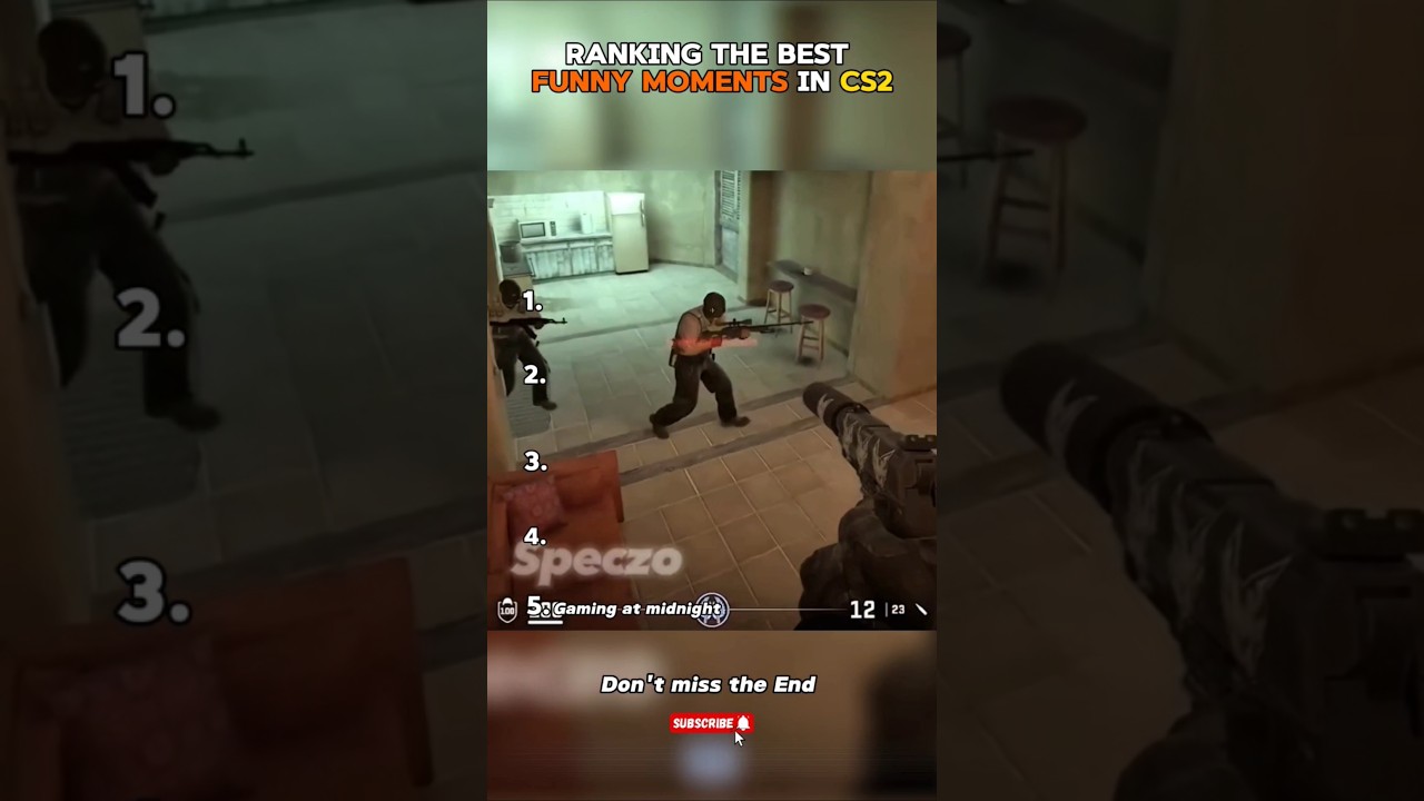 Top 5 Funniest Moments in CS2 😂