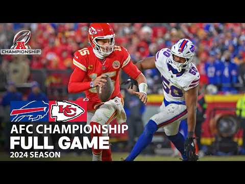 Buffalo Bills vs. Kansas City Chiefs FULL GAME | AFC Championship NFL 2024 Season