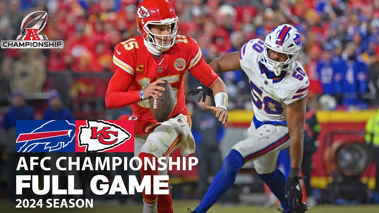 AFC Championship 2024: Buffalo Bills vs. Kansas City Chiefs Full Game 🏈