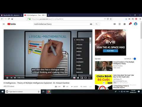 Xem video với phụ đề tiếng việt