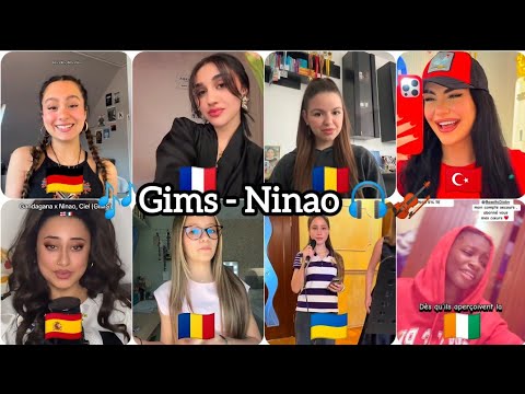 Gims - Ninao (Cover) 🎻🎧 By Different singer ||Who is the best singer comment ❤️#gimsninao
