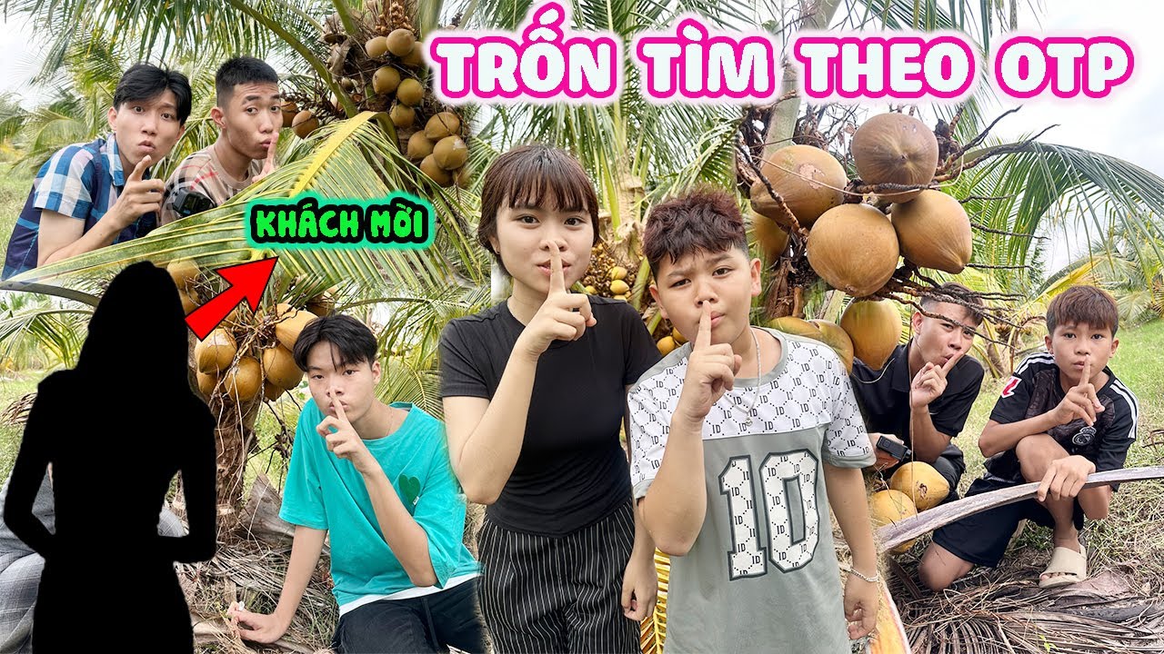Trốn Tìm OTP Với Khách Mời Nữ tại Vườn Dừa 🌴
