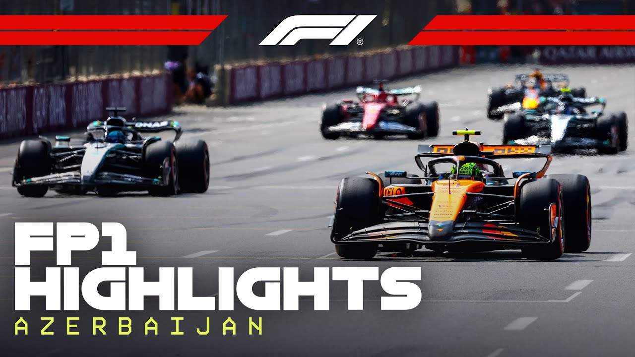 FP1 Highlights | 2025 Azerbaijan GP 🏎️