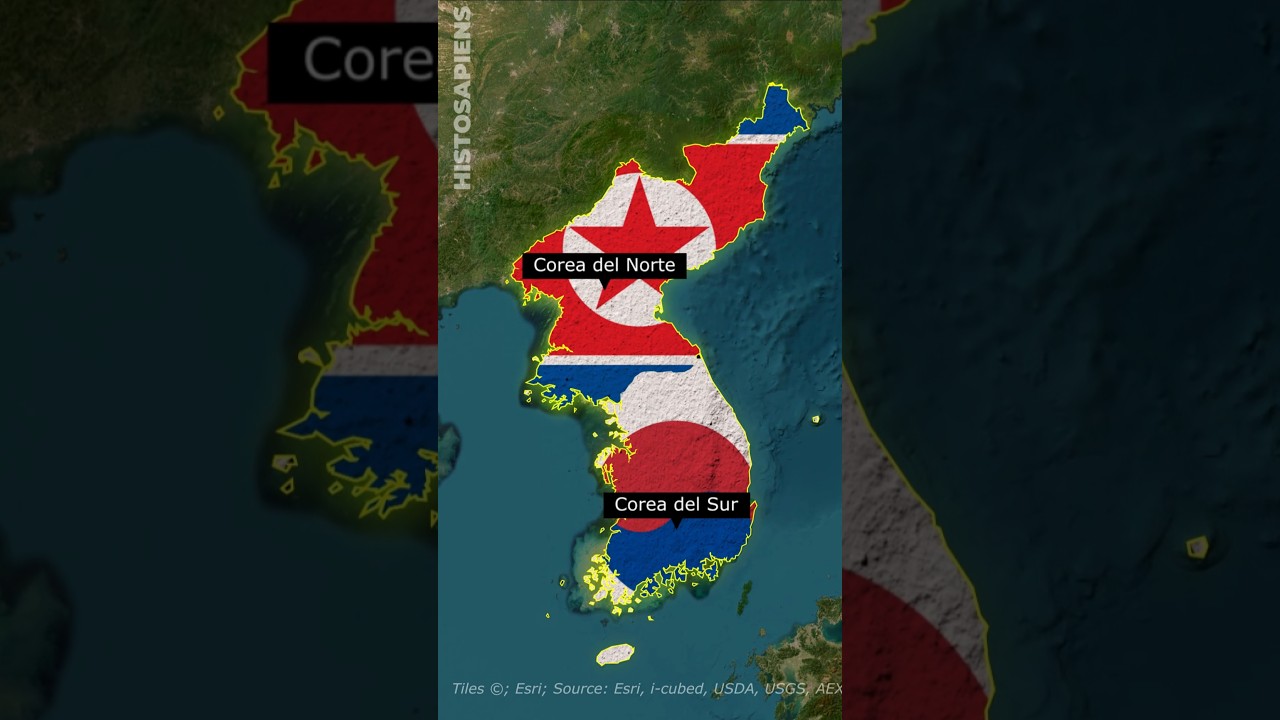 ¿Por qué están divididas Corea del Norte y Sur? 🇰🇷 Historia y detalles clave