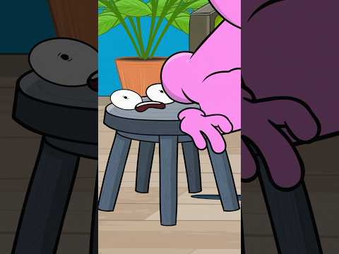 With a magic wand, Simon turned himself into a chair π#sprunki #pinki #animation #magic #funny