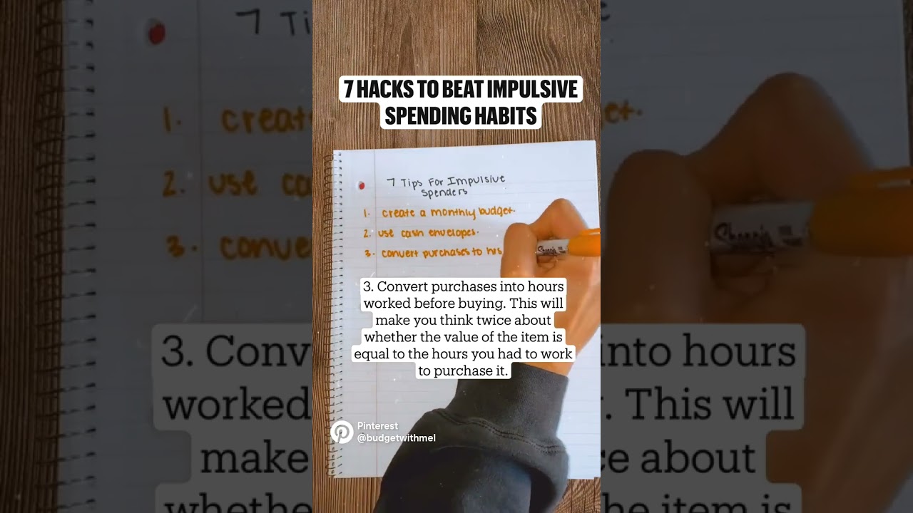 Stop Impulsive Spending & Achieve Financial Goals 💰