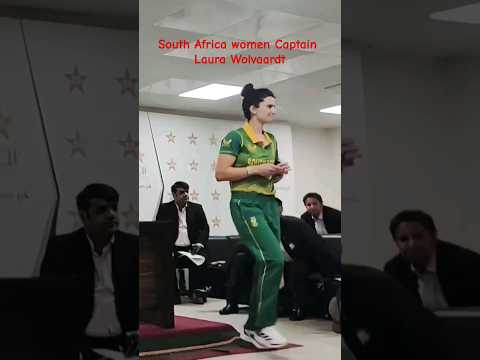 South Africa women cricket team Captain Laura Wolvaardt @k1tvurdu #cricket #pakvssa #sports #nbs