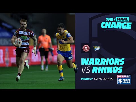 Highlights | Wigan Warriors v Leeds Rhinos | 2025 Betfred Super League, Round 27
