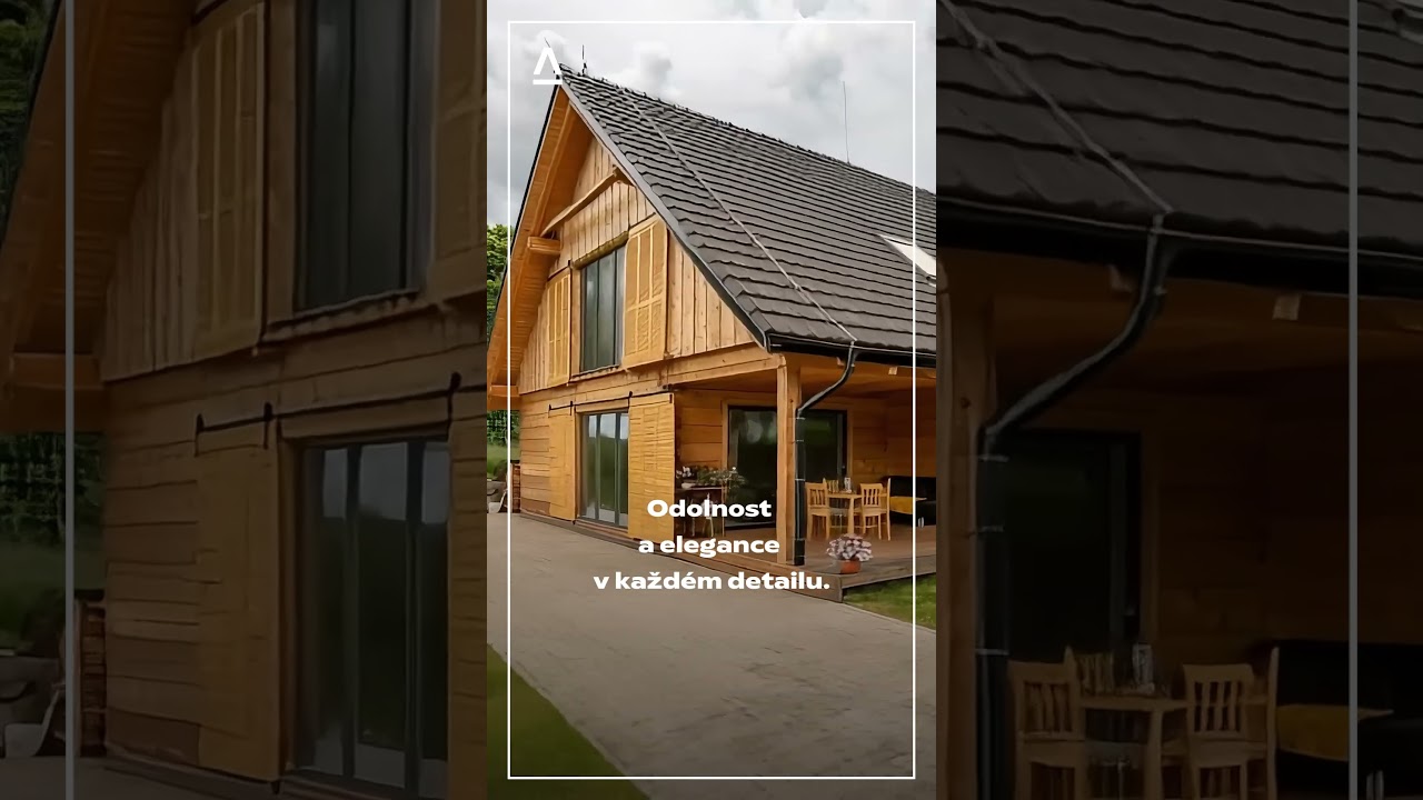 Elegantní cedrové domy: Spojení přírody a moderního stylu 🌿