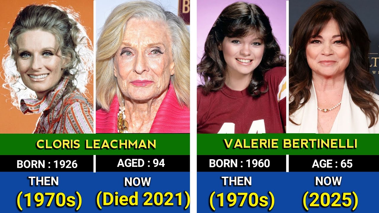 70s TV Actresses Then & Now 🌟