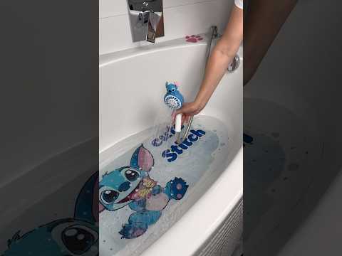 Stitch bath 💙What's next? #asmr #bathroutine #bathessentials #night #shorts #fyp #viral #bathtime