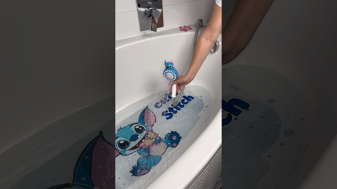Relaxing Stitch Bath Routine 🛁 | Must-Have Bath Essentials for Nighttime Bliss