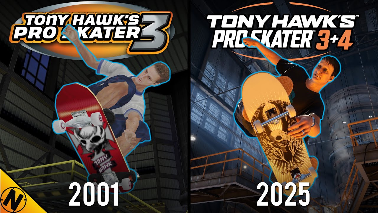 Tony Hawk's Pro Skater 3+4 Remake vs Original 🛹