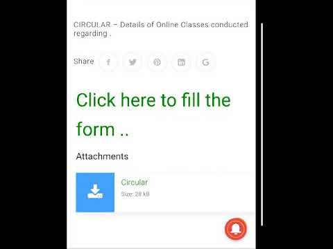 Vtu online class information..2020
