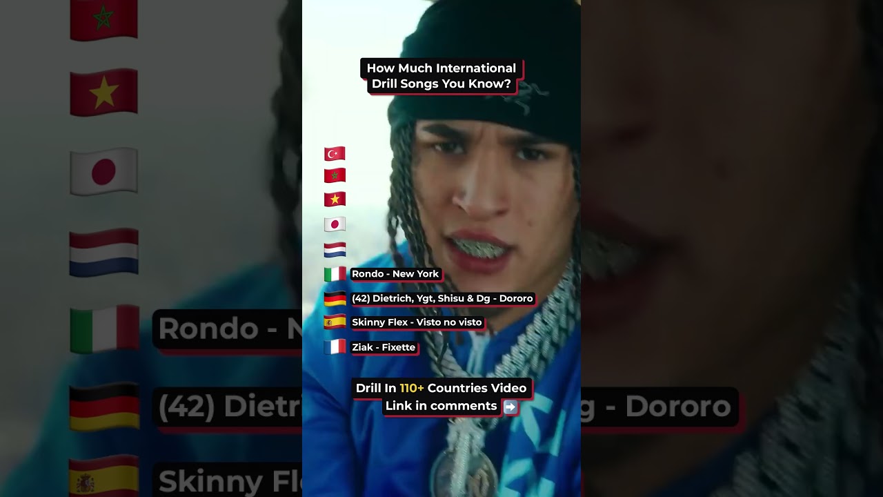 Drill From Different Countries #drill #ukdrill #internationaldrill