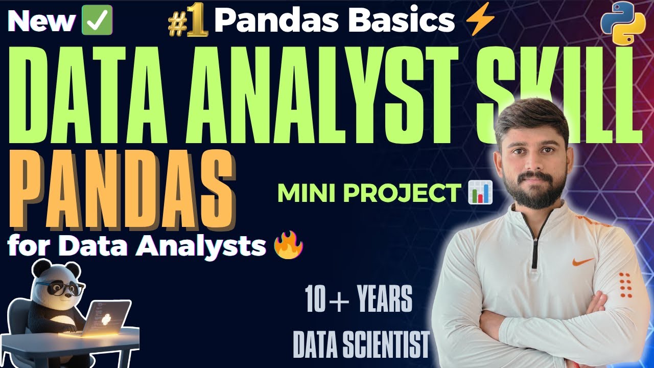 Pandas for Data Analysis 🚀 | Essential Skills for Aspiring Data Analysts