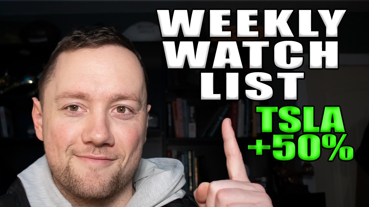 My Weekly Stock Watchlist π