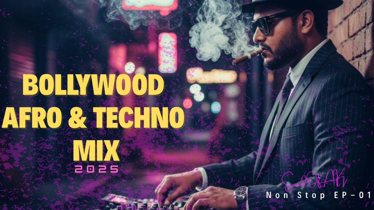 Bollywood Afro Techno Set 2025 | Sound of AK | Live DJ Mix | Afro House x Bolly Tech