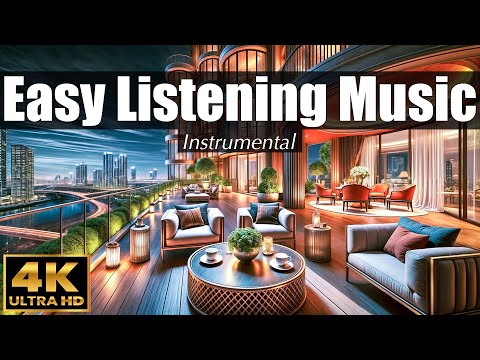 EASY LISTENING Music ☕️ 4K ULTRA HD | Instrumental Covers