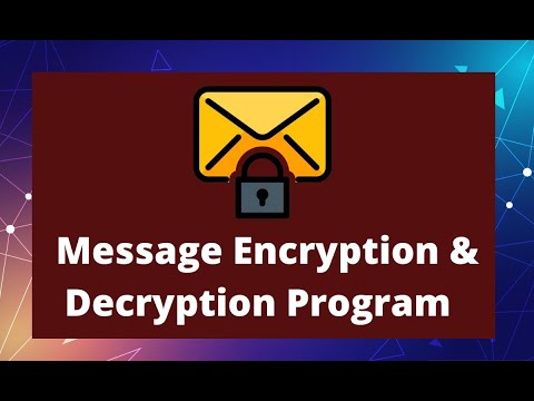 Python Tkinter Project on Message Encryption and Decryption Tool | Python Foundation