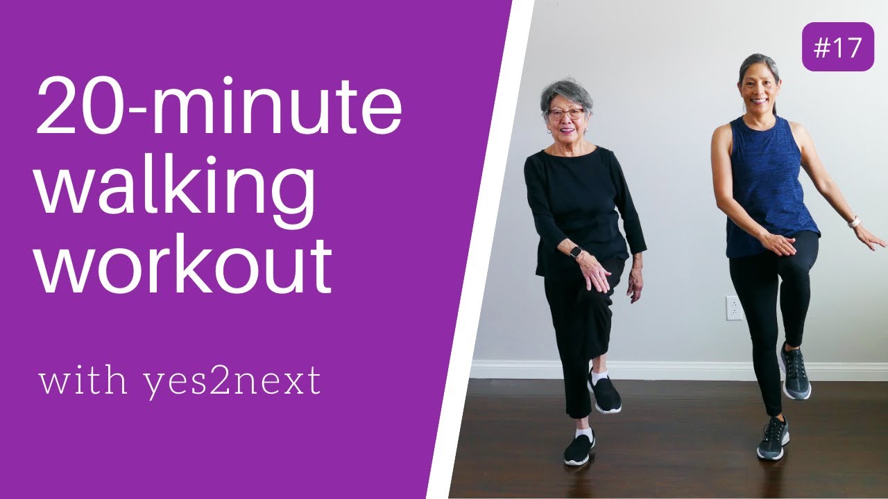 20-Min Indoor Walking Workout for Seniors 🚶‍♂️