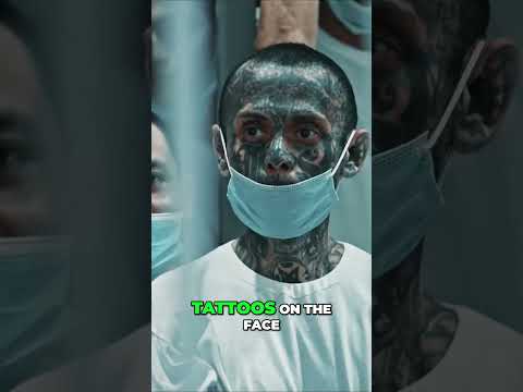 Tattoos of the Gangs in San Salvador ! #sansalvador #shorts