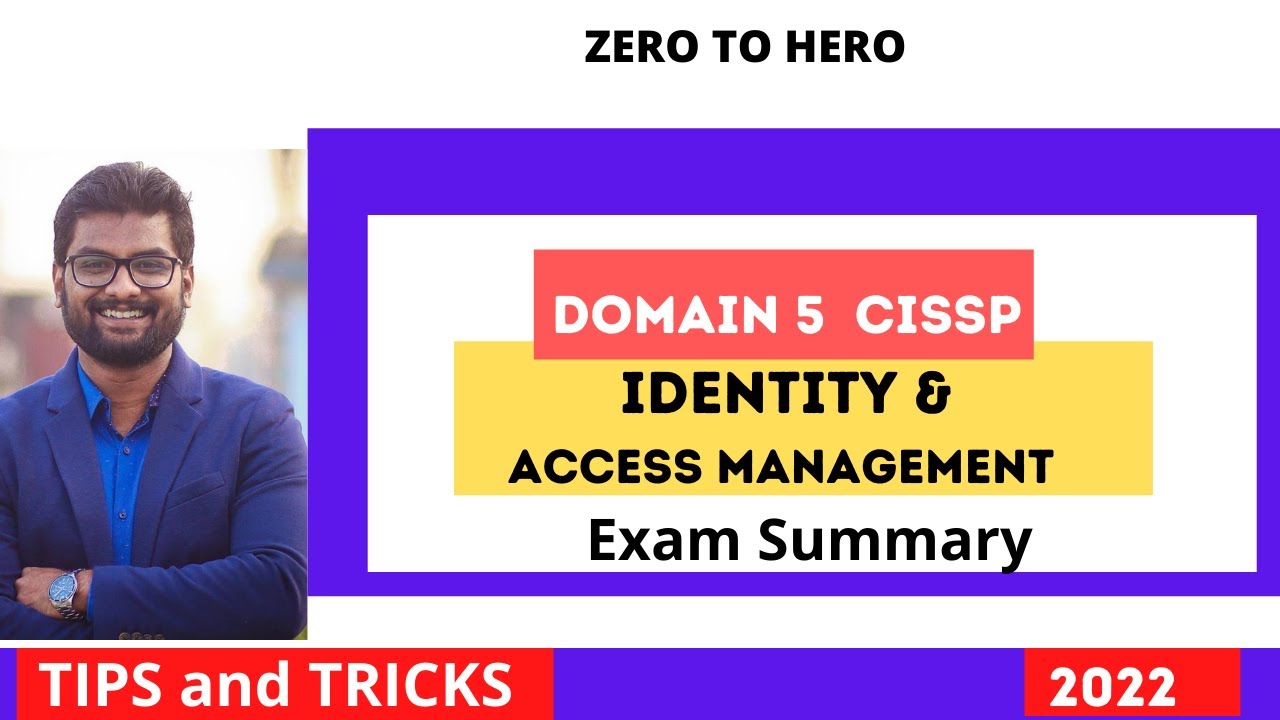 CISSP Domain 5: Master Key Concepts in Identity & Access Management (IDM) | 2022 Exam Summary 🔐