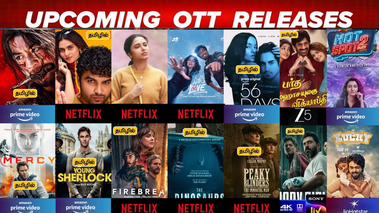 Upcoming New OTT Tamil Movies | Upcoming OTT Release Movies in Tamil & Tamil Dubbed Reviews