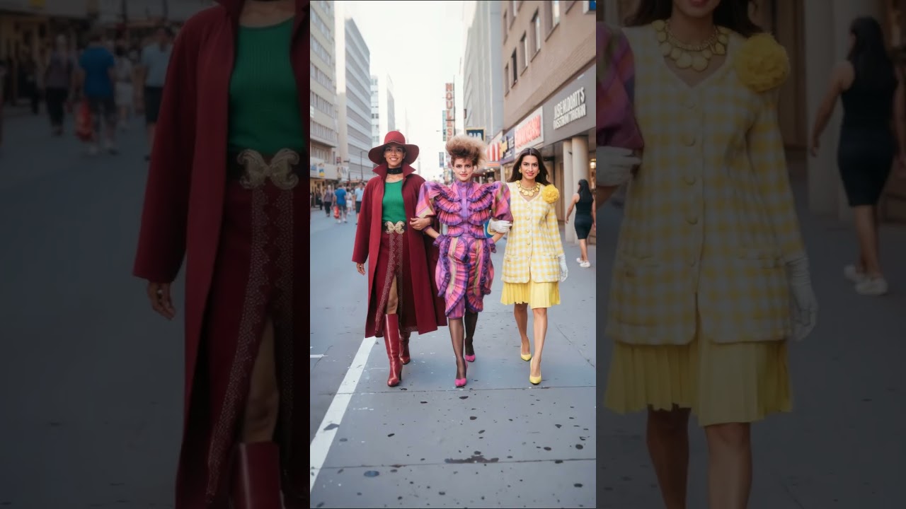 Fashion Through the Decades: 70s, 80s & 90s Style Evolution π