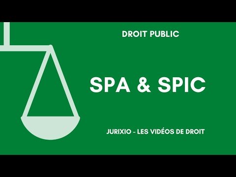 Les services publics administratifs (SPA) et les services publics industriels et commerciaux (SPIC)