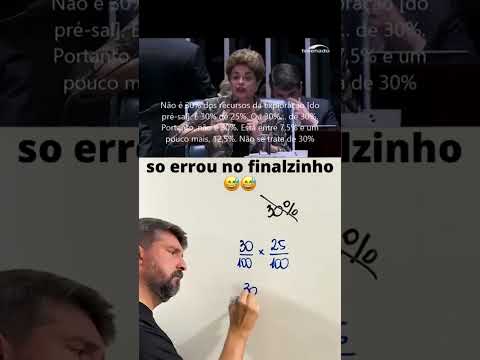 A MATEMÁTICA DA DILMA!