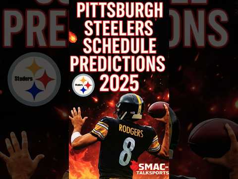 PITTSBURGH STEELERS PREDICTIONS 2025: All 17 games predicted. #SmacTalkSports #steelers