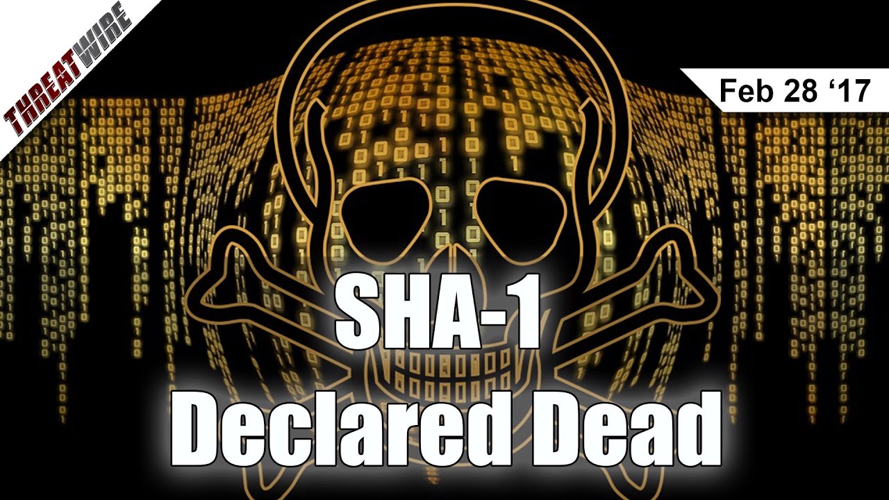 SHA-1 Deprecated & CloudBleed Incident 🔐