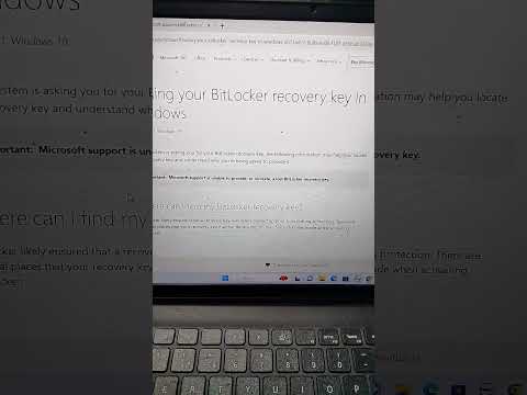 Where can I find bitlocker recovery key #Bitlocker #bitlocker_recovery_key @bitlocker #nksawantech