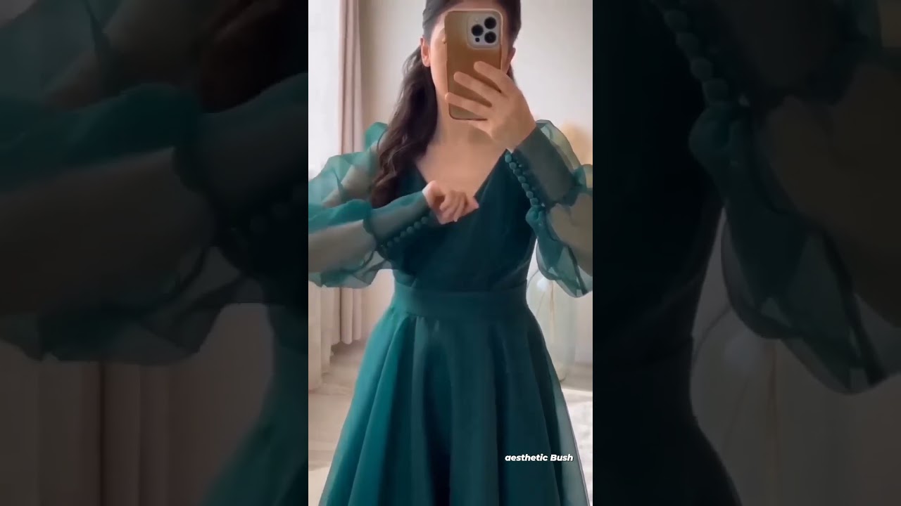 🌈 beautiful organza dress for girls dress ideas for girls🌼😍💫#organza #frockdesign #forgirl #newvideo