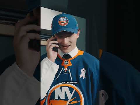 Matthew Schaefer Gets Call From Anders Lee | First Conversation with Islanders Captain