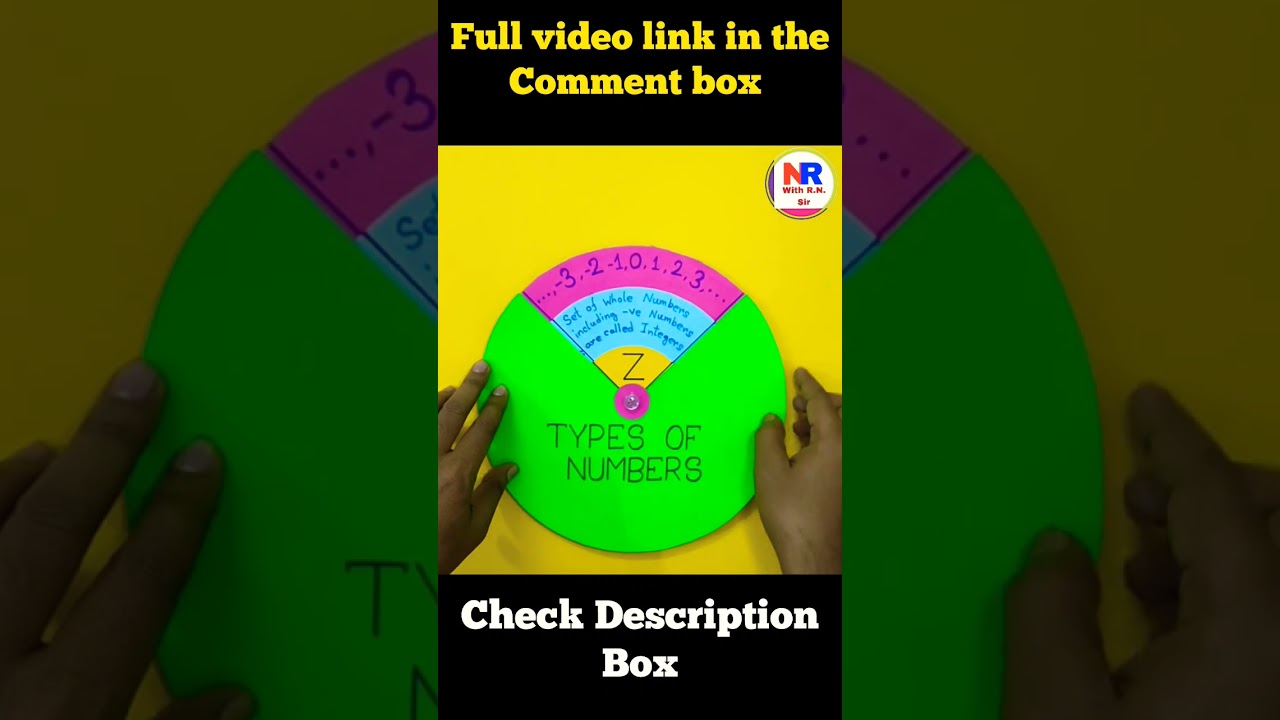 Explore Different Types of Numbers with This Fun Math Model! 🔢