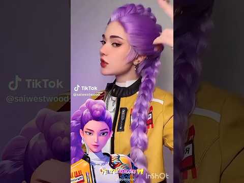 k-pop demon hunters singing golden|| k-pop demon hunters cosplayers|| #kpopdemonhunters #jinu #mira