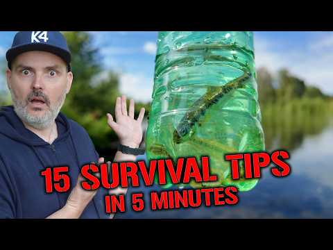 15 Wilderness Survival Tips in 5 Minutes 🌲🏕️