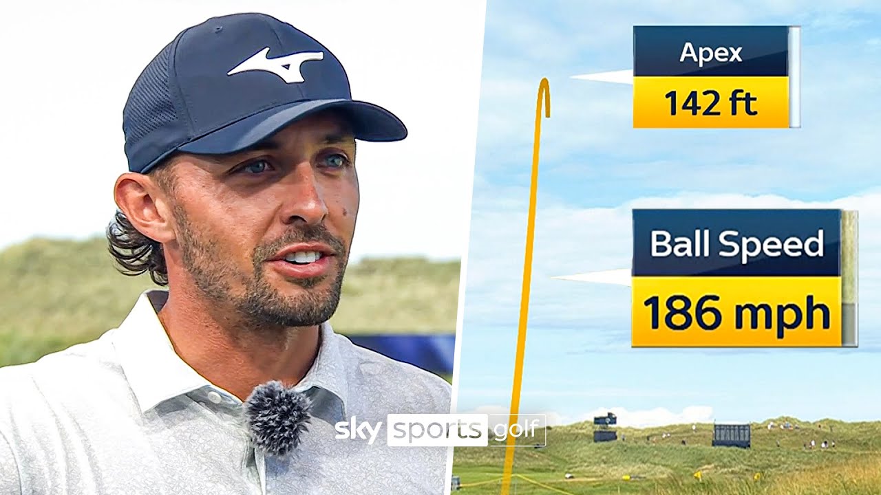 Marco Penge Hits Incredible 186 MPH Drive! 🚀 | The Open Zone