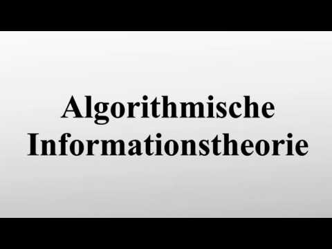 Algorithmische Informationstheorie