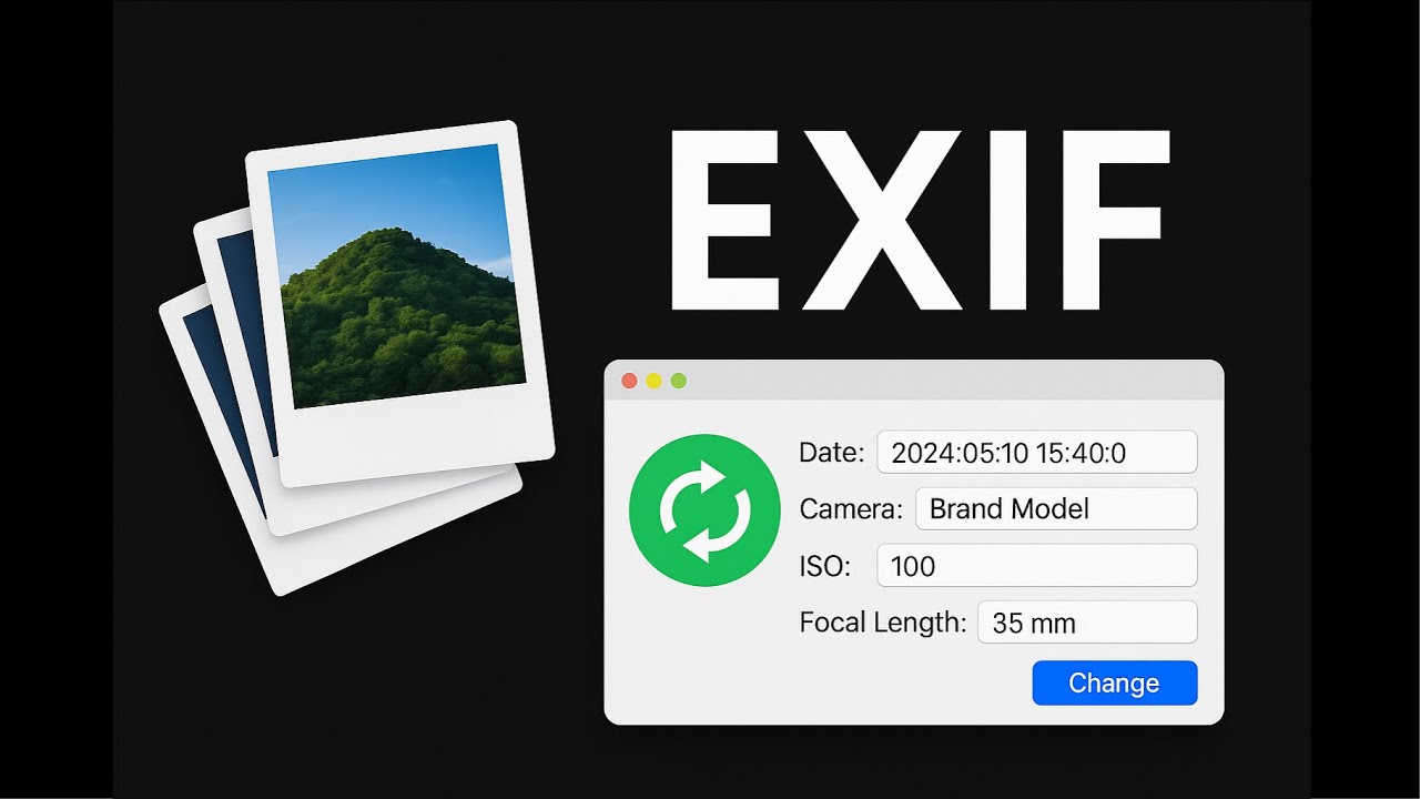 Easily Edit and Batch Update Photo EXIF Metadata for Free ๐ธ