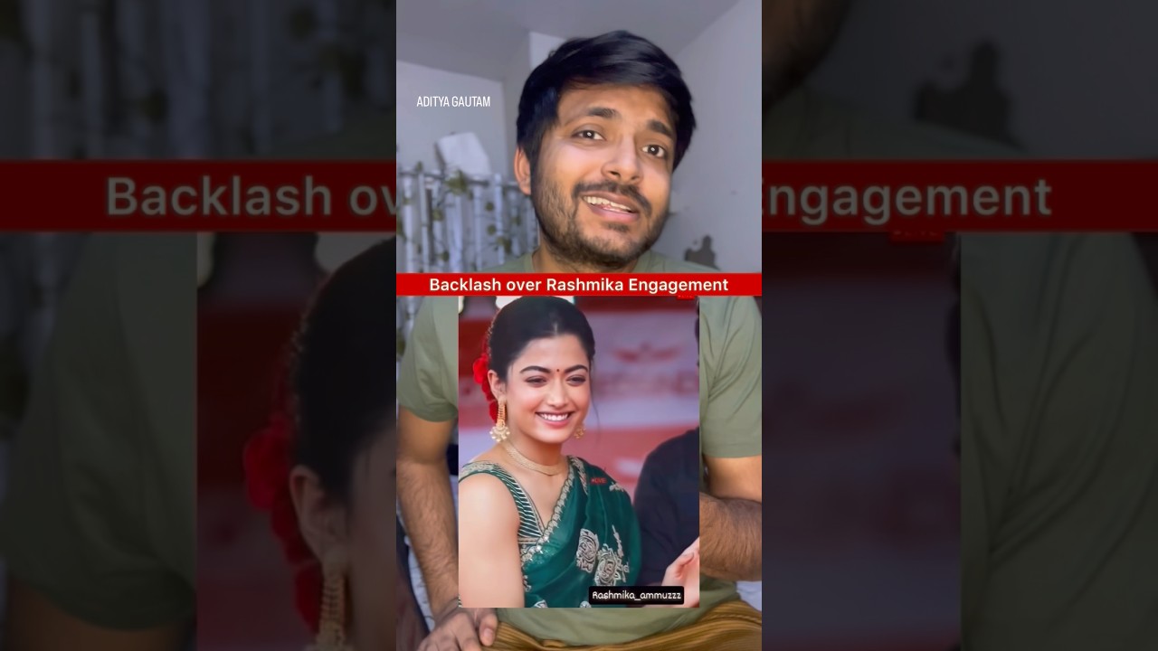 Cheat or better Move on | Rashmika engagement with Vijay deverakonda and Rakshit shetty #shortsfeed