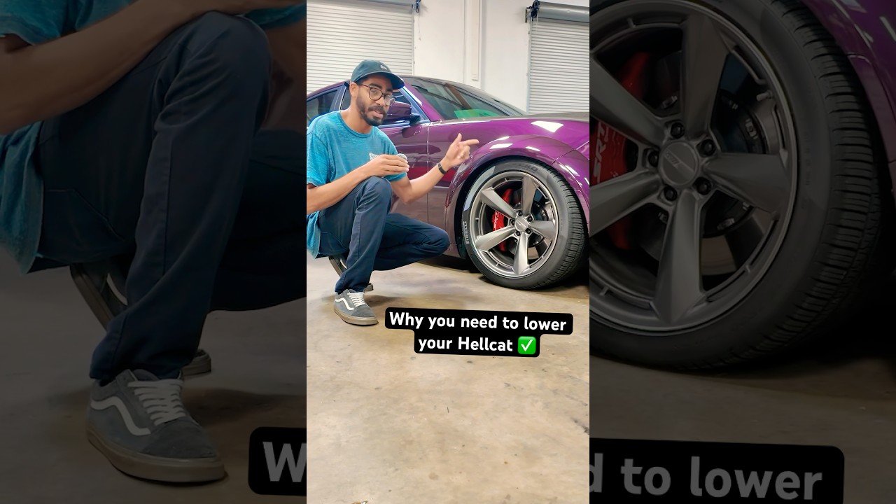 Fitment Check! Why Lower Your Hellcat Charger REDEYE 🚗